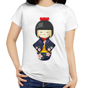 Kaos Japanese Doll