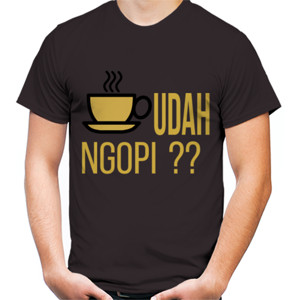 Kaos Kaos Distro Udah Ngopi
