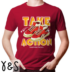 Kaos Pria Sancashirts - Take Action