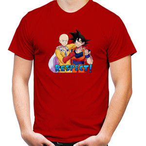 Kaos Saitama and goku respect!