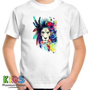 Kaos lion abstract