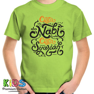 Kaos Cinta Nabi Cinta Syariah