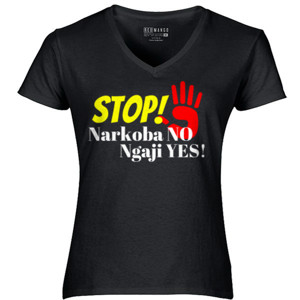 Kaos Kata Motivasi Narkoba NO Ngaji YES