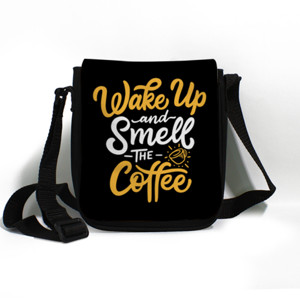 Tas Selempang Coffee Quote