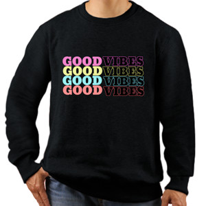 Jaket Sweater Sweater good vibes
