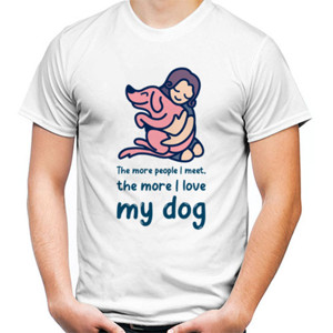 Kaos Love my Dog