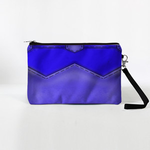 Dompet Desain kulit biru