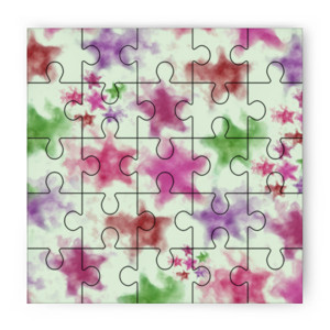 Puzzle Bintang (Star Watercolor)