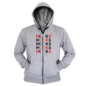 Hoodie Zipper x hoaks (black)