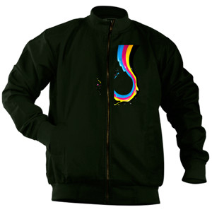 Jaket Bomber warna