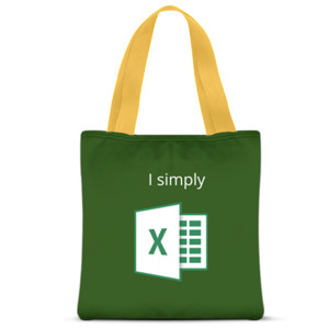 Tas Tote Fullprint Tas I Simply Excel