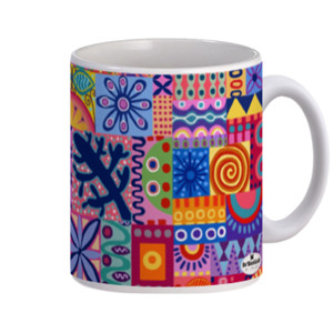 Mug Mug Standar Tribal Etnik