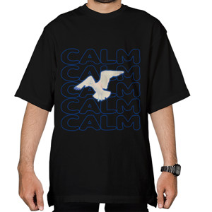 Kaos Oversize Kep Calm Desain Simpel Oversize