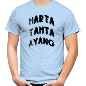Kaos Kaos cewe kata-kata harta tahta ayang