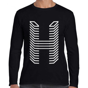 Kaos Logo huruf H gamer