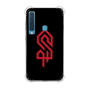 Casing HP Logo Andeska Red and Black Background 