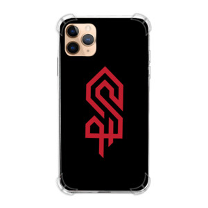 Casing HP Logo Andeska Red and Black Background 