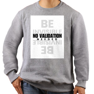 Jaket Sweater be invisible