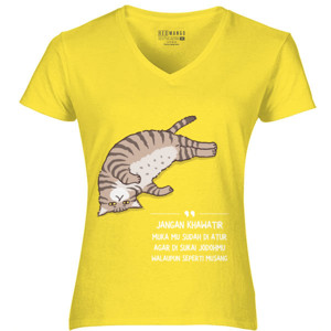 Kaos Wearthememo T-Shirt Jangan Khawatir