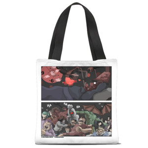 Tas Tote Fullprint Rodion-S Horror on Bag