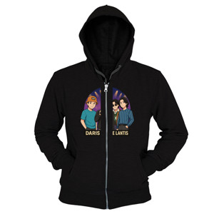 Hoodie Zipper Daris Feat The Lantis