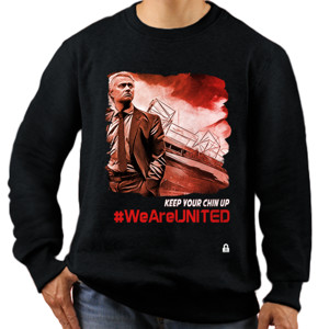 Jaket Sweater Keep your chin up (Mourinho)