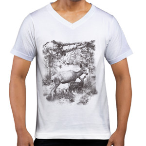 Kaos  Deer Black and White