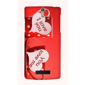 cups hearts inscriptions Casing HP