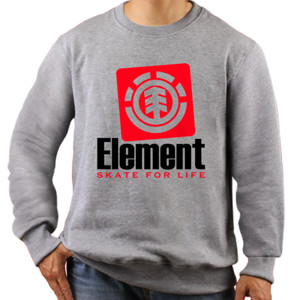 Jaket Sweater Kaos Skateboard - Element Skate For Life V (SB7E7)