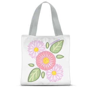 Tas Tote Fullprint Daisy