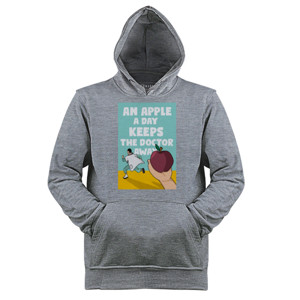 Jaket Hoodie Apel dan Dokter