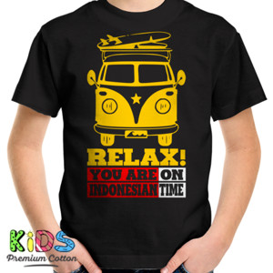 Kaos RELAX YOU ARE ON INDONESIA TIME 4