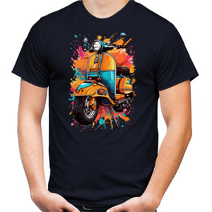 Kaos retro scooter