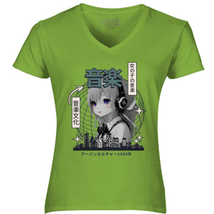 Kaos Baju Kaos O-Neck RedMango Premium EDM GIRL V1