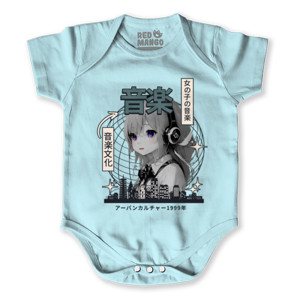 Baby Jumper Baju Kaos O-Neck RedMango Premium EDM GIRL V1