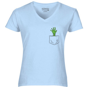 Kaos Kantong Tangan Zombie