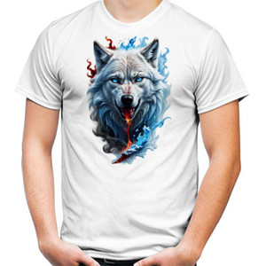 Kaos white wolf ice and fire