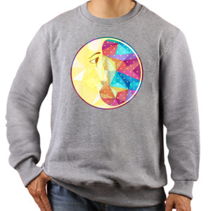 Jaket Sweater bulan berwajah