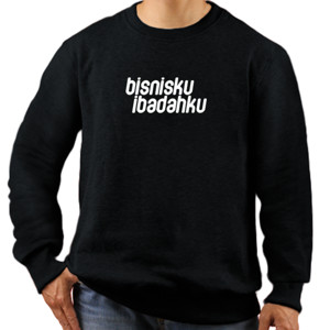 Jaket Sweater Bisnisku Ibadahku