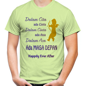 Kaos Cita Cinta Asa dalam jiwa Insani