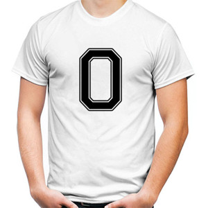 Kaos Kaos Huruf O Keren