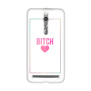 Pink Text Heart Casing HP