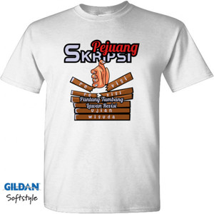 Kaos PEJUANG SKRIPSI - Pantang Tumbang LRevisi (MTV003)
