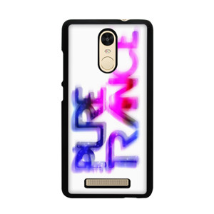 PureTrance Blurry Phone Case putih (unofficial) Casing HP