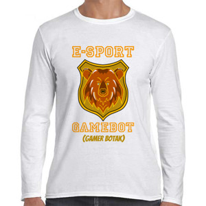 Kaos E-sport GAMEBOT(gamer botak)