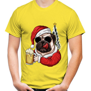 Kaos Party Christmas Dog