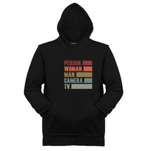 Jaket Hoodie person tv