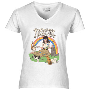 Kaos Funny Ugly Princess Cat