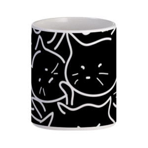 Mug Doodle Kucing