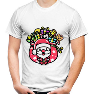 Kaos Santa Cute